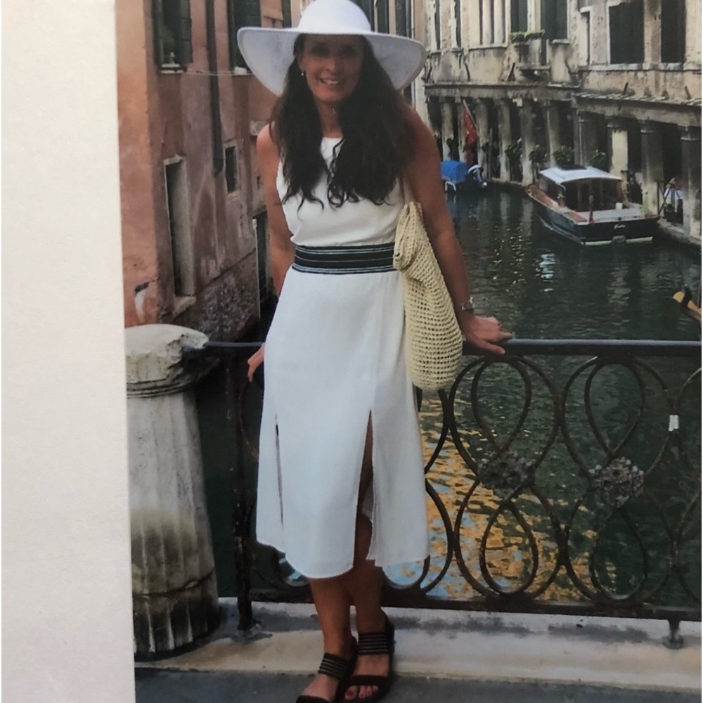 White dress Midi